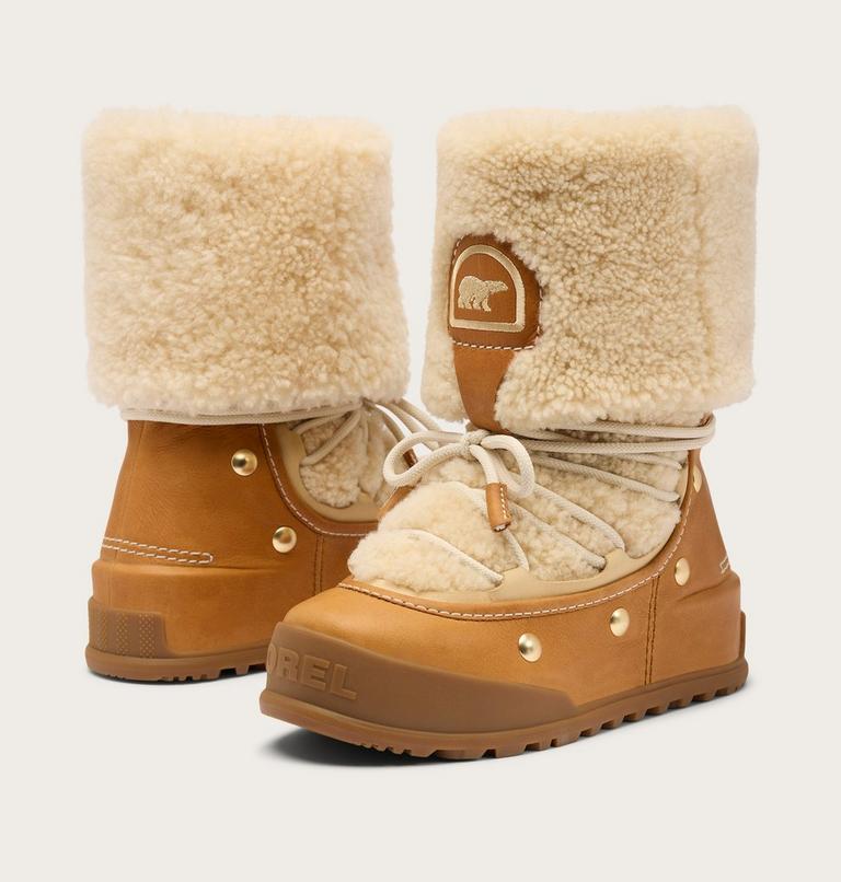 Mad Yama Women's Winter Boot, Color: Canyon Gold, Natural, image 9