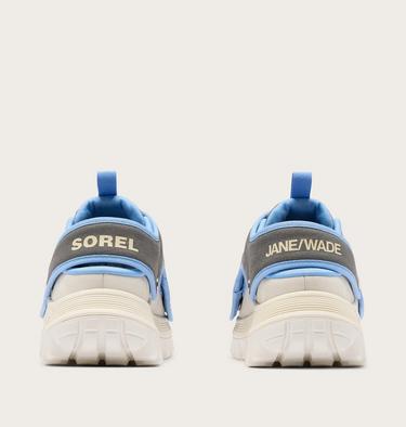 Zapatillas destalonadas CALLSIGN de SOREL x JANE WADE para mujer, Color: Carbon Grey, Chalk, image 3