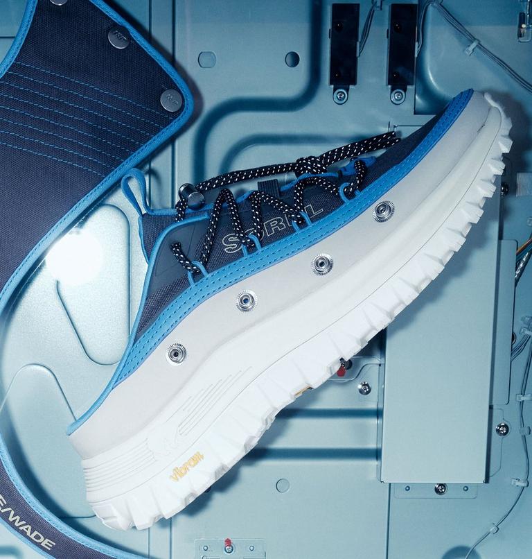 Women's SOREL x JANE WADE CALLSIGN Mule Shroud, Color: Carbon Grey, Chalk, image 11