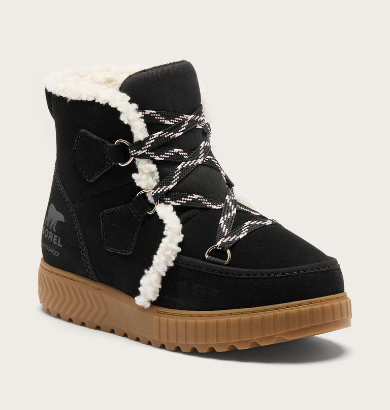 Youth Ona Ave Alpine Winter Boots, Color: Black, Gum 2, image 7