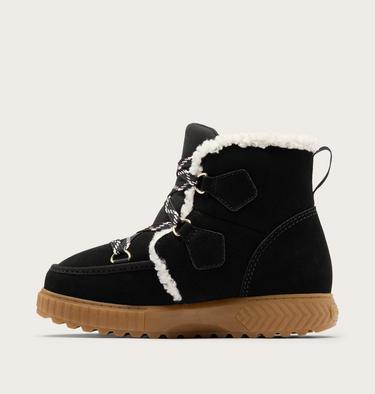 Youth Ona Ave Alpine Winter Boots, Color: Black, Gum 2, image 4