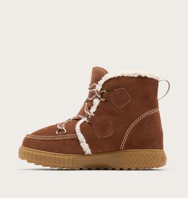 Youth Ona Ave Alpine Winter Boots, Color: Dark Auburn, Gum 2, image 4