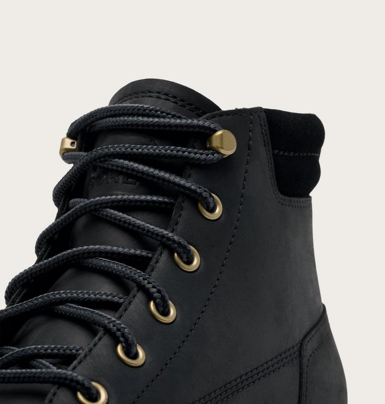 Lark-47 Moc Toe wasserdichte Stiefel f&uuml;r M&auml;nner, Color: Black, Bleached Ceramic, image 11