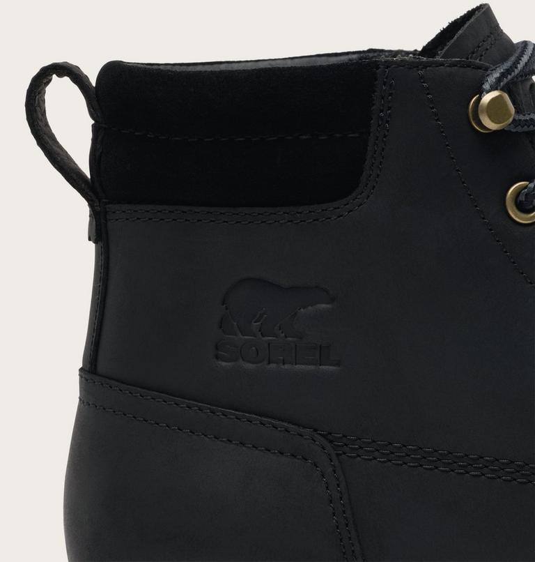Lark-47 Moc Toe wasserdichte Stiefel f&uuml;r M&auml;nner, Color: Black, Bleached Ceramic, image 12