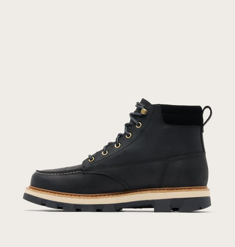 Lark-47 Moc Toe wasserdichte Stiefel f&uuml;r M&auml;nner, Color: Black, Bleached Ceramic, image 4