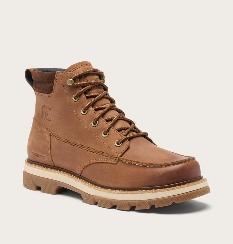 Lark-47 Moc Toe wasserdichte Stiefel f&uuml;r M&auml;nner, Color: Velvet Tan, Tobacco, image 7