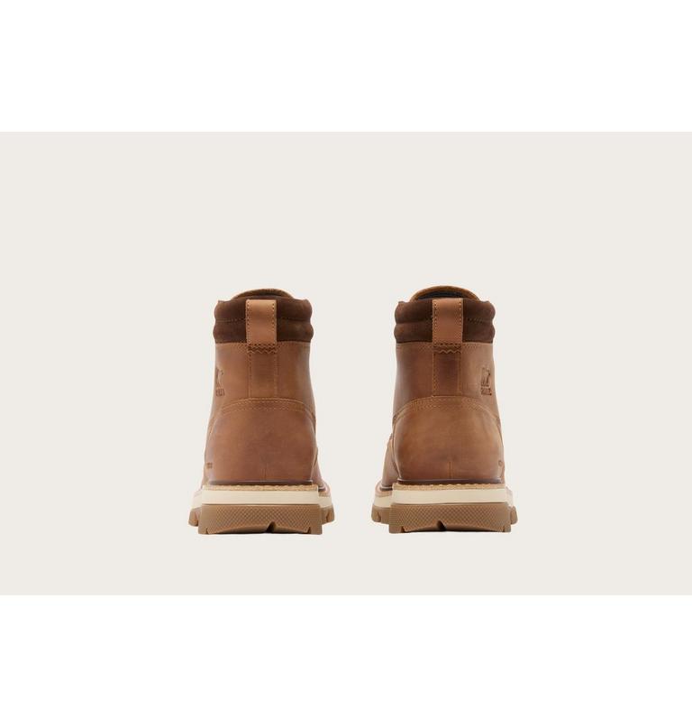 Lark-47 Moc Toe Men's Waterproof Boot, Color: Velvet Tan, Tobacco, image 3