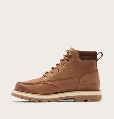 Botte Imperm&eacute;able Bout Mocassin Lark-47 Homme, Color: Velvet Tan, Tobacco, image 4