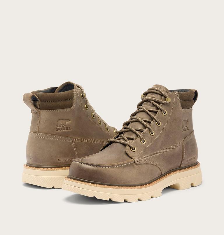 Lark-47 Moc Toe wasserdichte Stiefel f&uuml;r M&auml;nner, Color: Wet Sand, Major, image 9