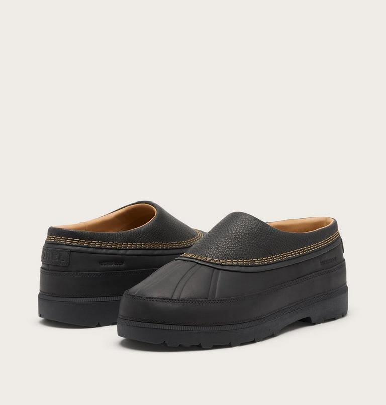 Sabots imperm&eacute;ables Ambler Lux pour hommes, Color: Black, Tawny Buff, image 9