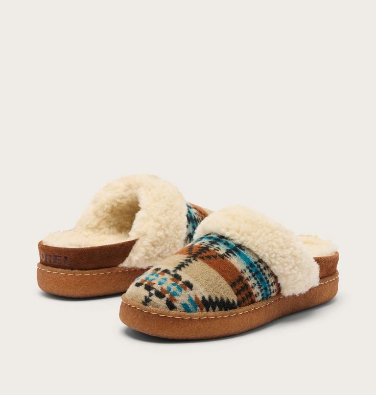 Chausson ou Mule Nakiska III Femme, Color: Dark Auburn, Gum #2, image 9