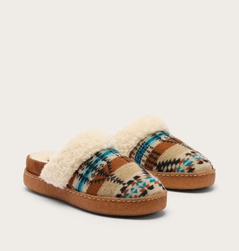 Chausson ou Mule Nakiska III Femme, Color: Dark Auburn, Gum #2, image 2