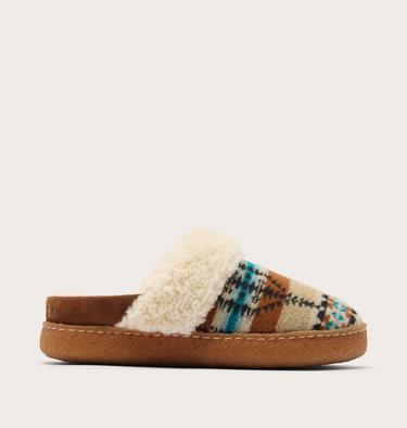 Chausson ou Mule Nakiska III Femme, Color: Dark Auburn, Gum #2, image 1