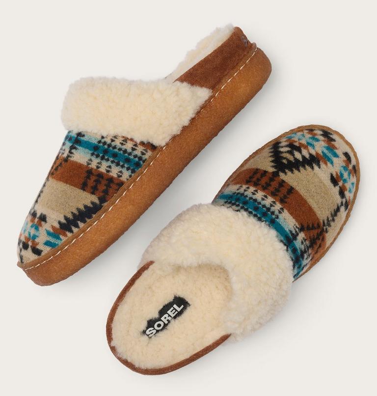 Chausson ou Mule Nakiska III Femme, Color: Dark Auburn, Gum #2, image 5