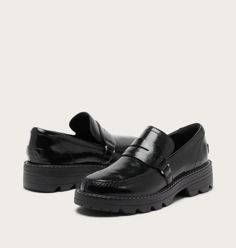Revel Ave Loafer Women's Shoe, Color: Black, Chalk, image 9
