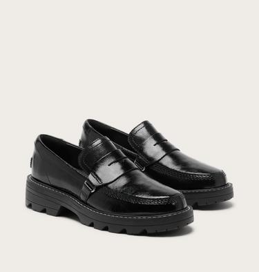 Revel Ave Loafer Women's Shoe, Color: Black, Chalk, image 2