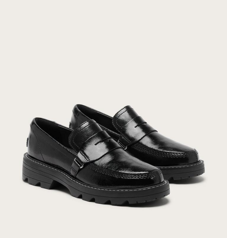Revel Ave Loafer Women's Shoe, Color: Black, Chalk, image 2