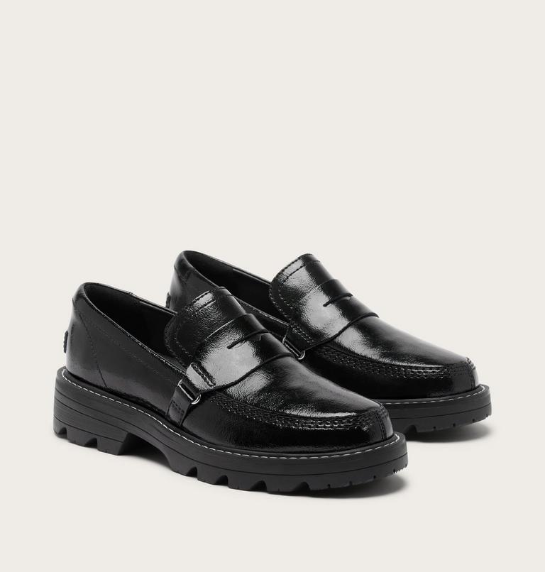 Revel Ave Loafer Women's Shoe, Color: Black, Chalk, image 2