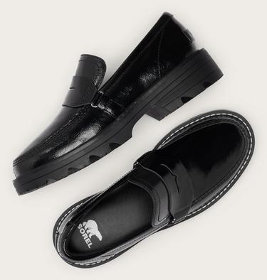 Revel Ave Loafer Women's Shoe, Color: Black, Chalk, image 4