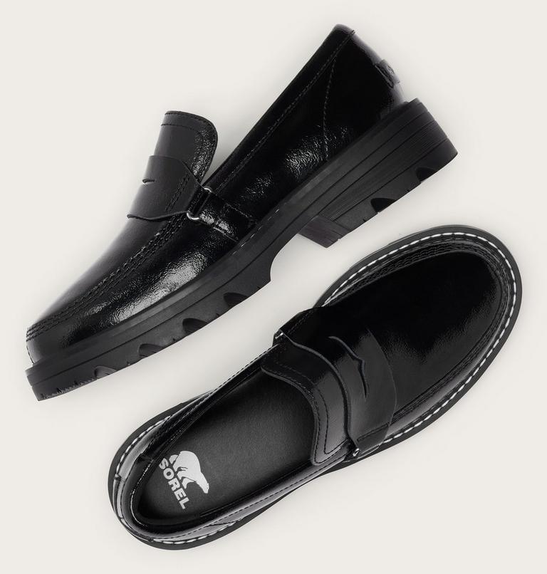 Revel Ave Loafer Women's Shoe, Color: Black, Chalk, image 4