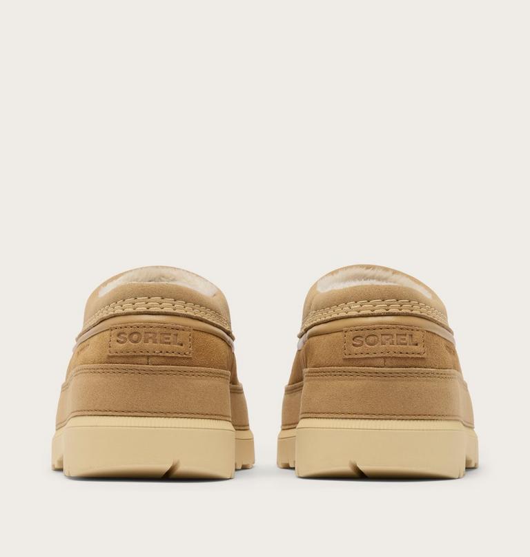 Youth Ambler Fireside Waterproof Clog, Color: Caribou Buff, Caribou Beige, image 3