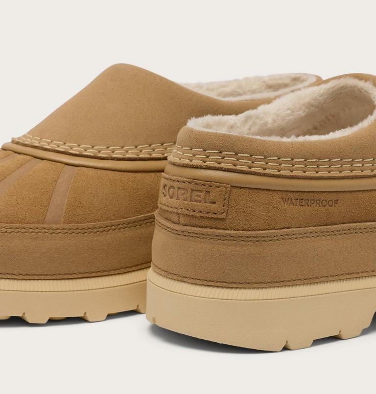 Youth Ambler Fireside Waterproof Clog, Color: Caribou Buff, Caribou Beige, image 10