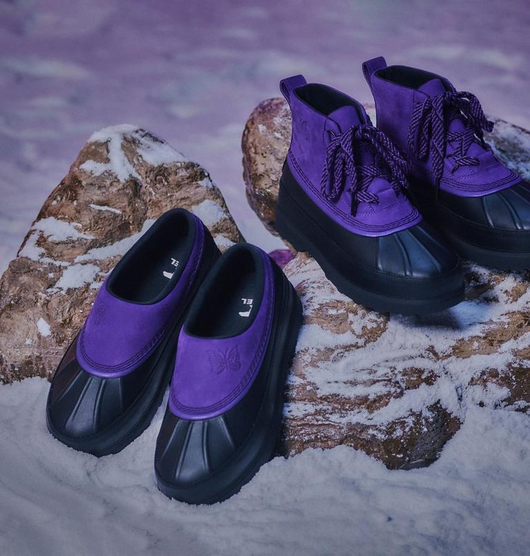 SOREL X NEEDLES Ambler Waterproof Clog, Color: Ultra Violet, Black, image 14