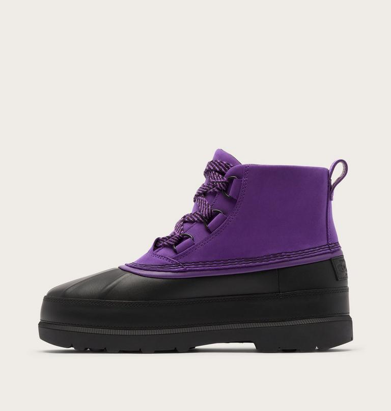 Unisex SOREL X NEEDLES Ambler Chukka Waterproof Boots, Color: Ultra Violet, Black, image 4