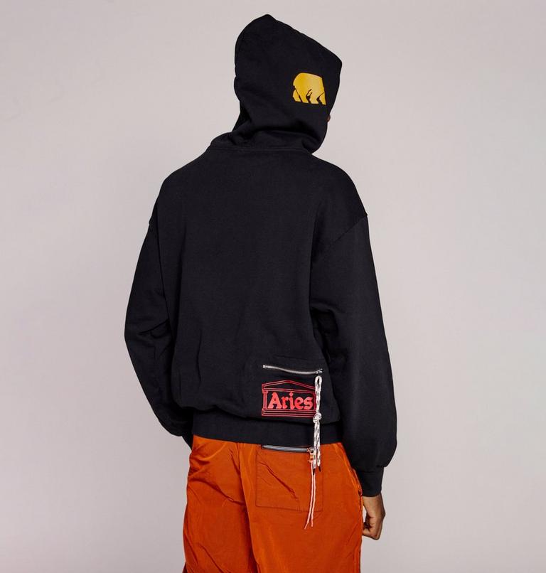 SOREL X Aries Premium Zip Through Hoodie, Color: Black, image 5