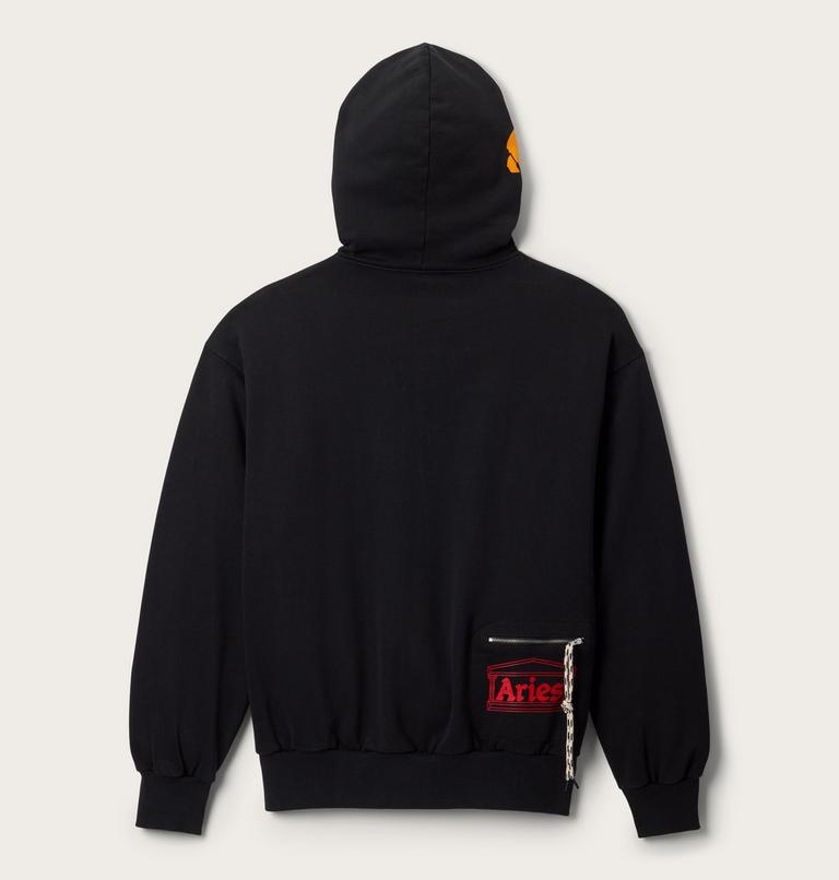 SOREL X Aries Premium Zip Through Hoodie, Color: Black, image 2