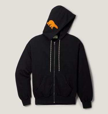 SOREL X Aries Premium Zip Through Hoodie, Color: Black, image 1