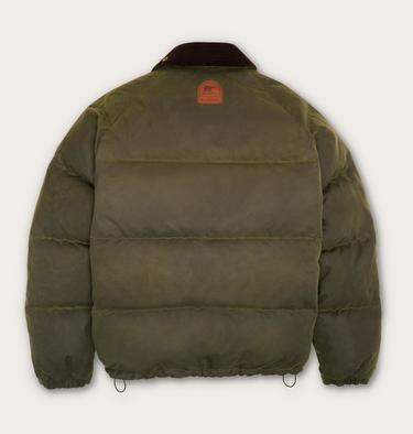 Doudoune SOREL x Barbour Transport Down Wax Unisexe, Color: Archive Olive, image 3