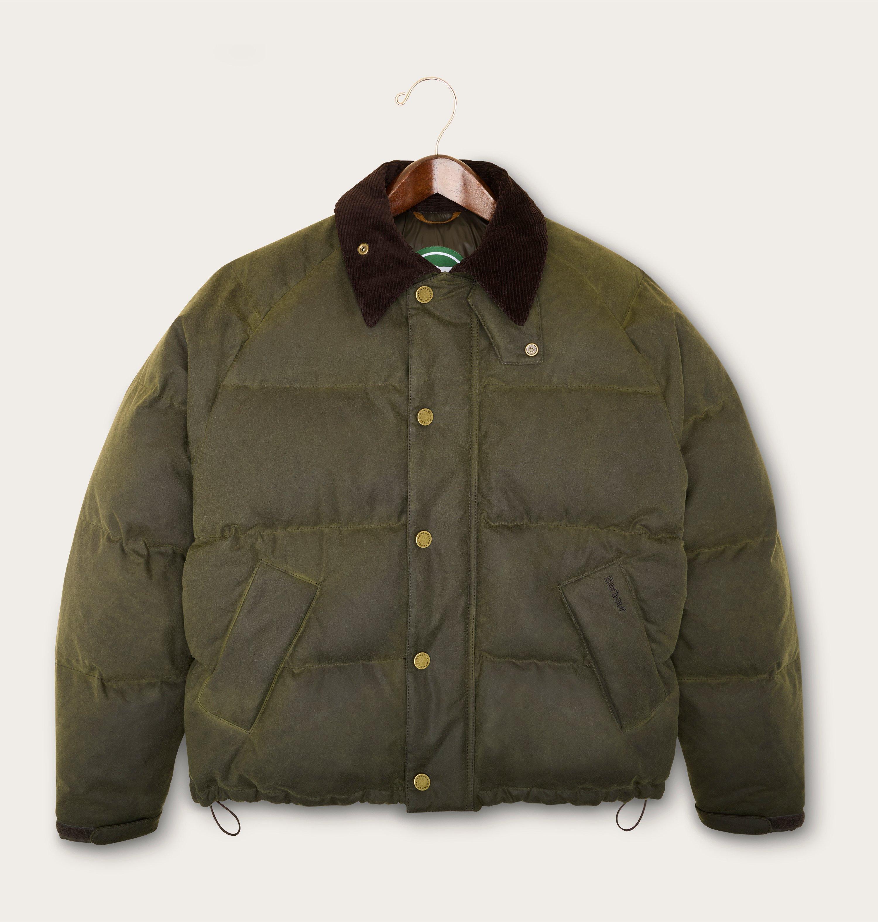 Sorel SOREL X Barbour Transport Wax Puffer Jacket-