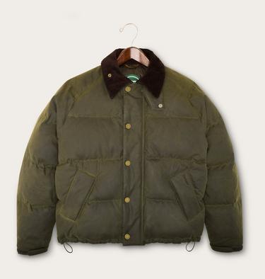 Doudoune SOREL x Barbour Transport Down Wax Unisexe, Color: Archive Olive, image 1