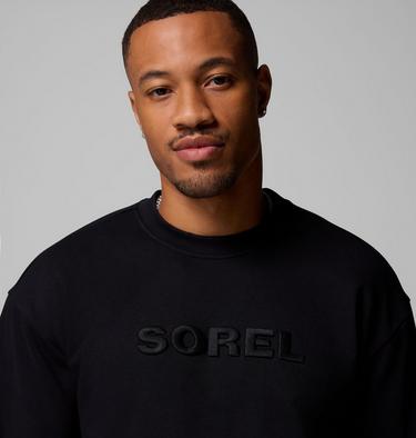 Unisex SOREL® Embroidered Crewneck Sweater, Color: Black, Black, image 4