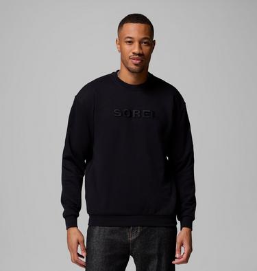 Unisex SOREL® Embroidered Crewneck Sweater, Color: Black, Black, image 1