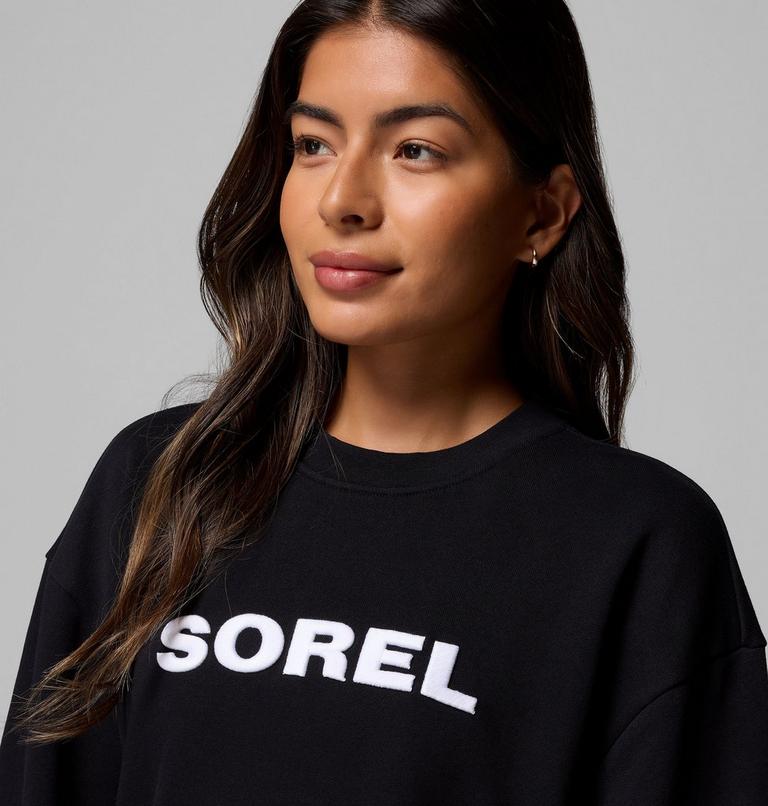 Unisex SOREL® Embroidered Crewneck Sweater, Color: Black, White, image 12