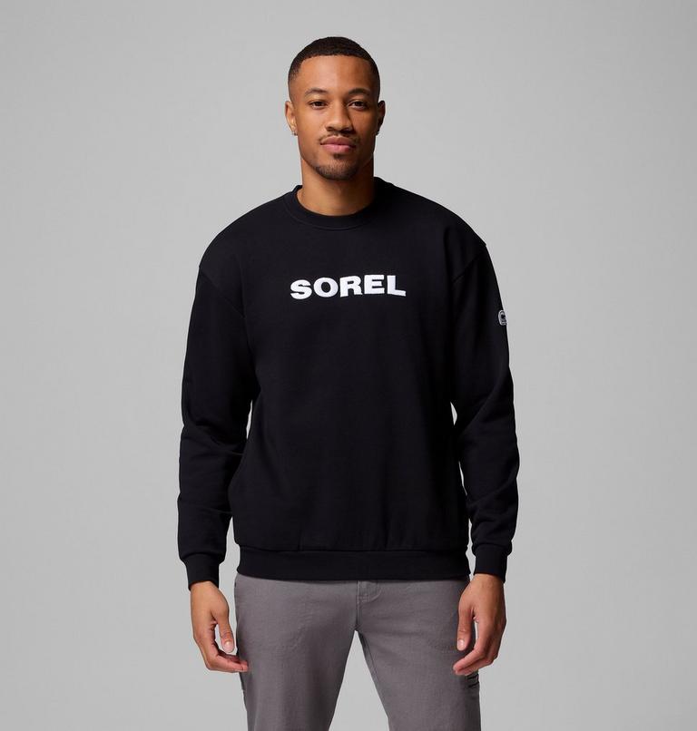 Unisex SOREL® Embroidered Crewneck Sweater, Color: Black, White, image 8