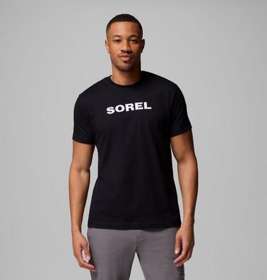 Unisex SOREL® Embroidered T-Shirt, Color: Black, White, image 3