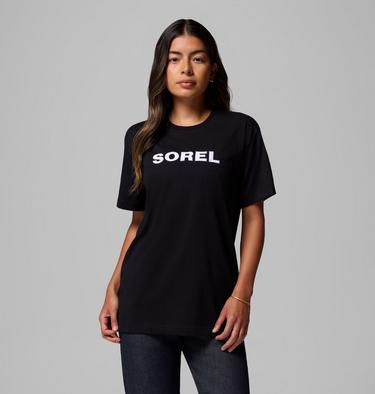 Unisex SOREL® Embroidered T-Shirt, Color: Black, White, image 1