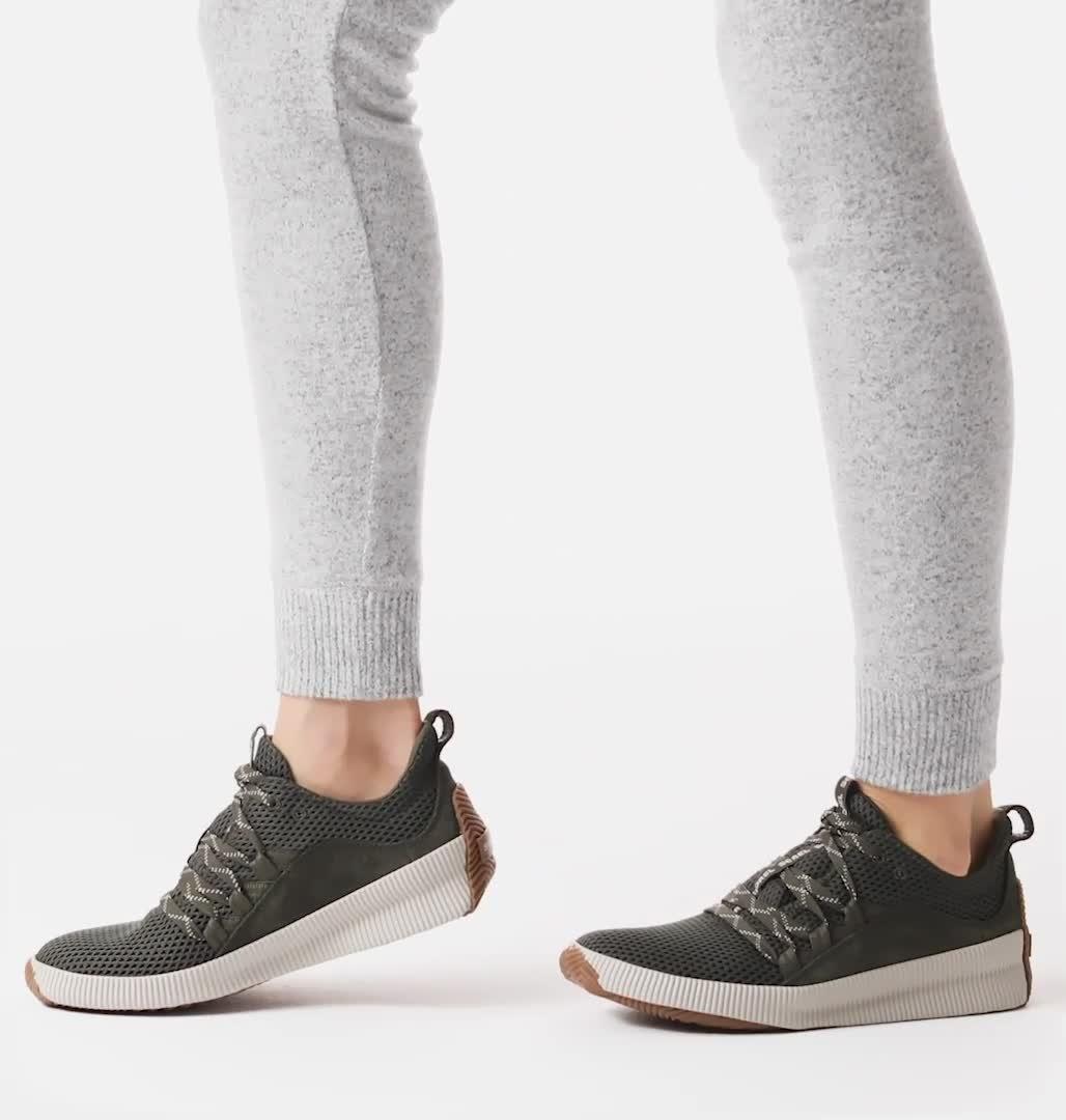 Women's Out N About Plus Lace Sneaker, Color: Alpine Tundra