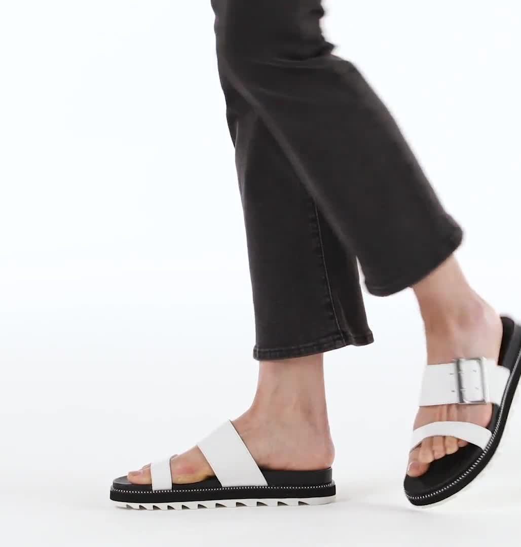 Women's Roaming Slide, Color: Sea Salt