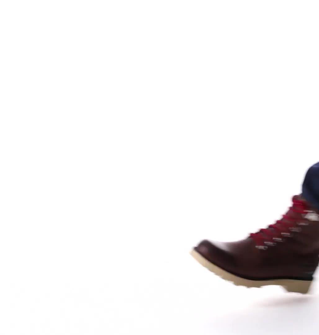 Men's Caribou Six Waterproof Boot, Color: Fallen, Black