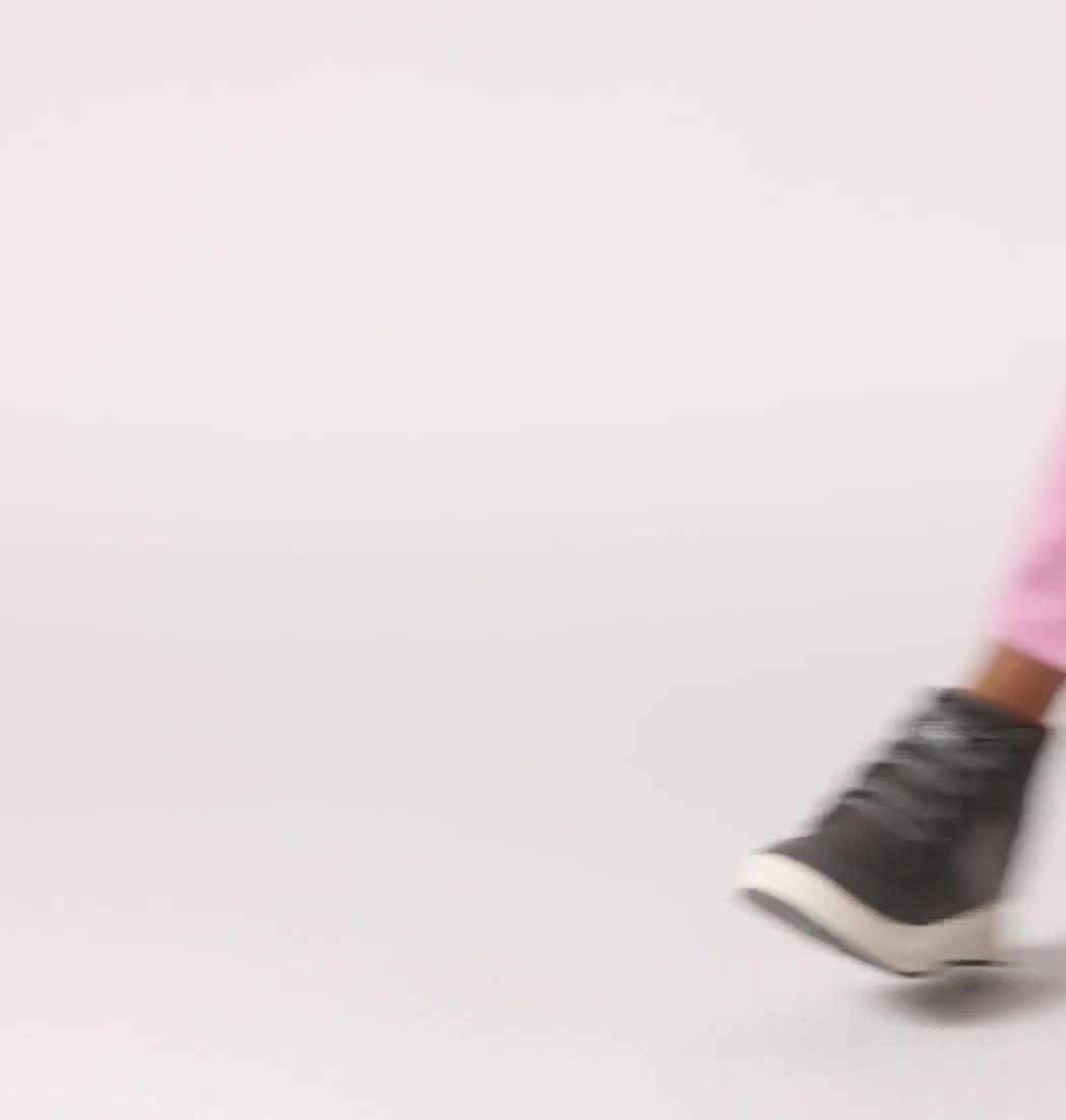 Women's Out N About III Waterproof Mid Sneaker, Color: Quarry, Sea Salt