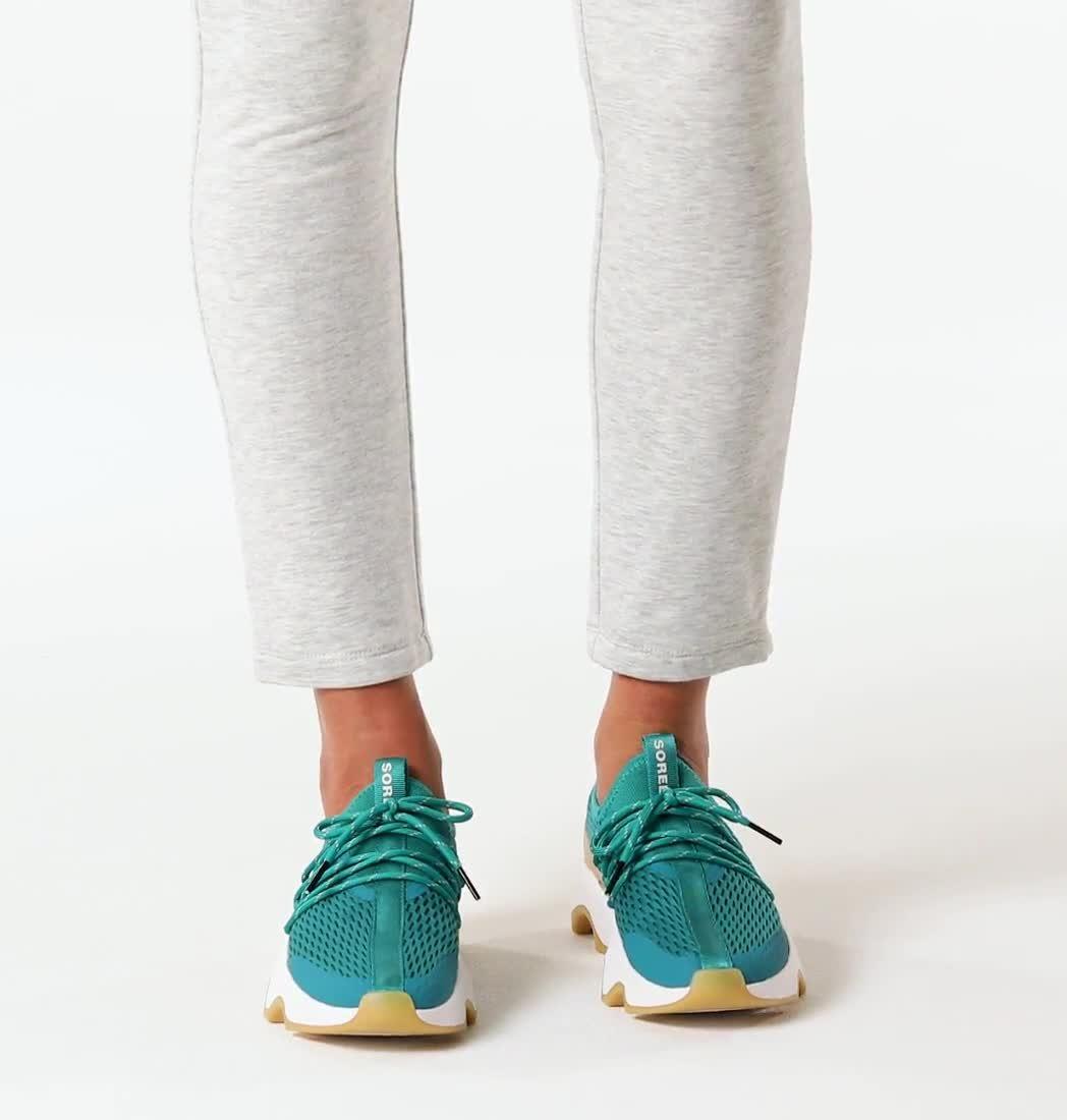 KINETIC Impact II Lace Women's Sneaker, Color: Teal Chloride, Sea Salt