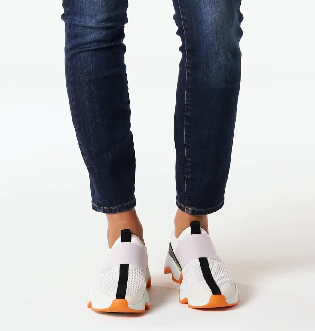 Women's Kinetic Impact II Strap Sneaker, Color: Sea Salt, Koi