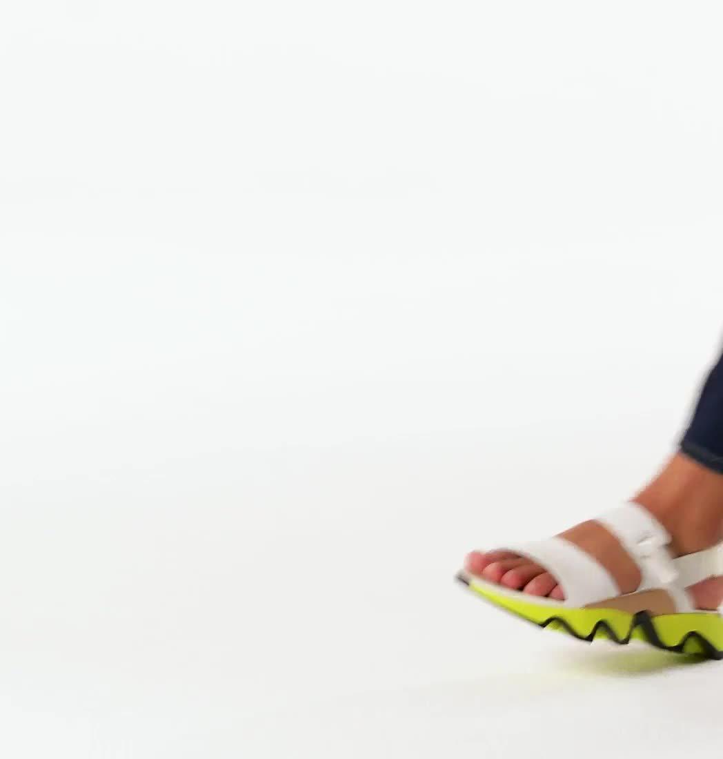 Women's Kinetic Impact II Sling Low Sandal, Color: Sea Salt, Radiation