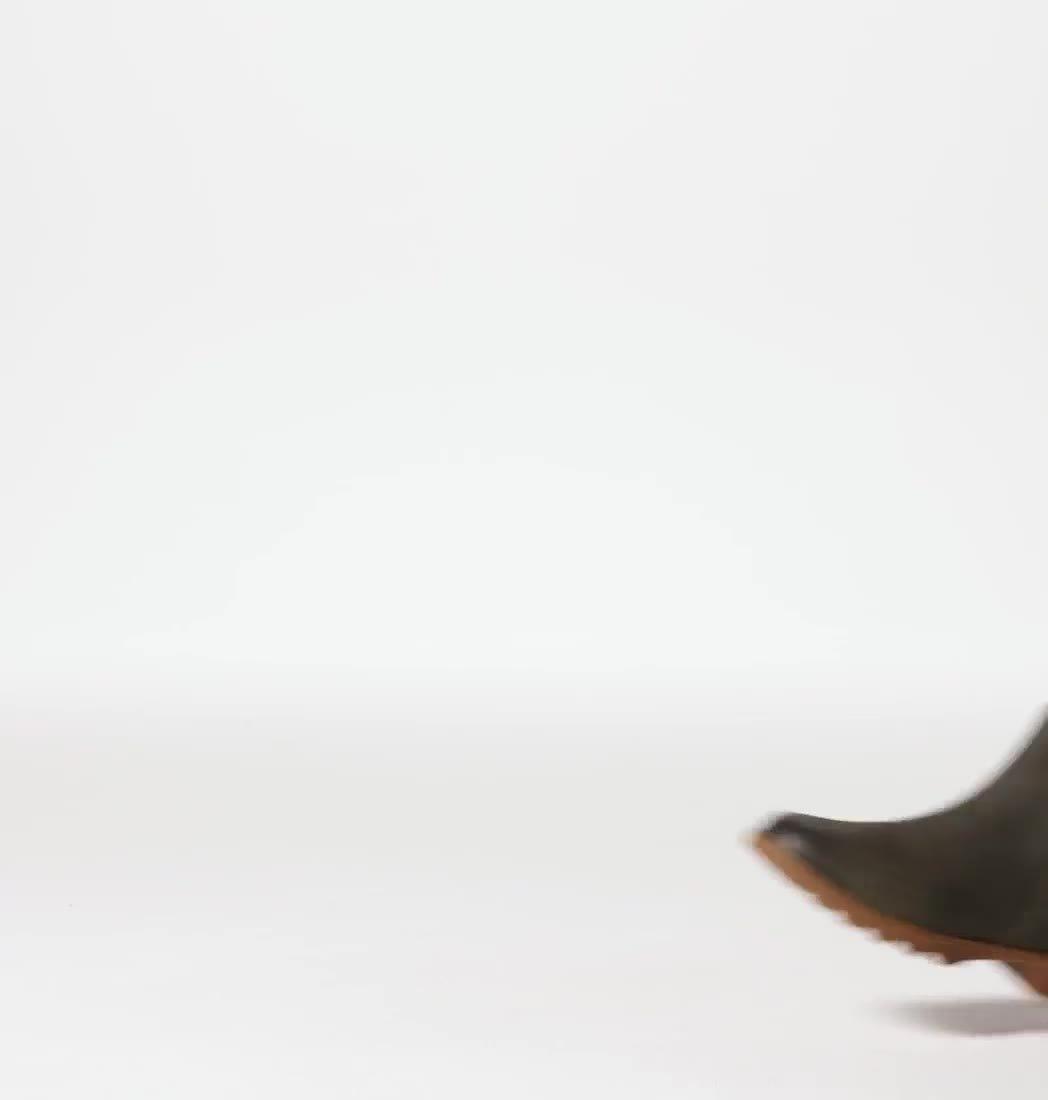EMELIE III Bottines avec fermeture éclair pour femme, Color: Stone Green, Gum 2