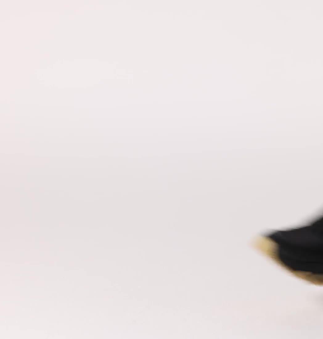 Women's Kinetic Impact Puffy Sneaker Boot, Color: Black, Sea Salt