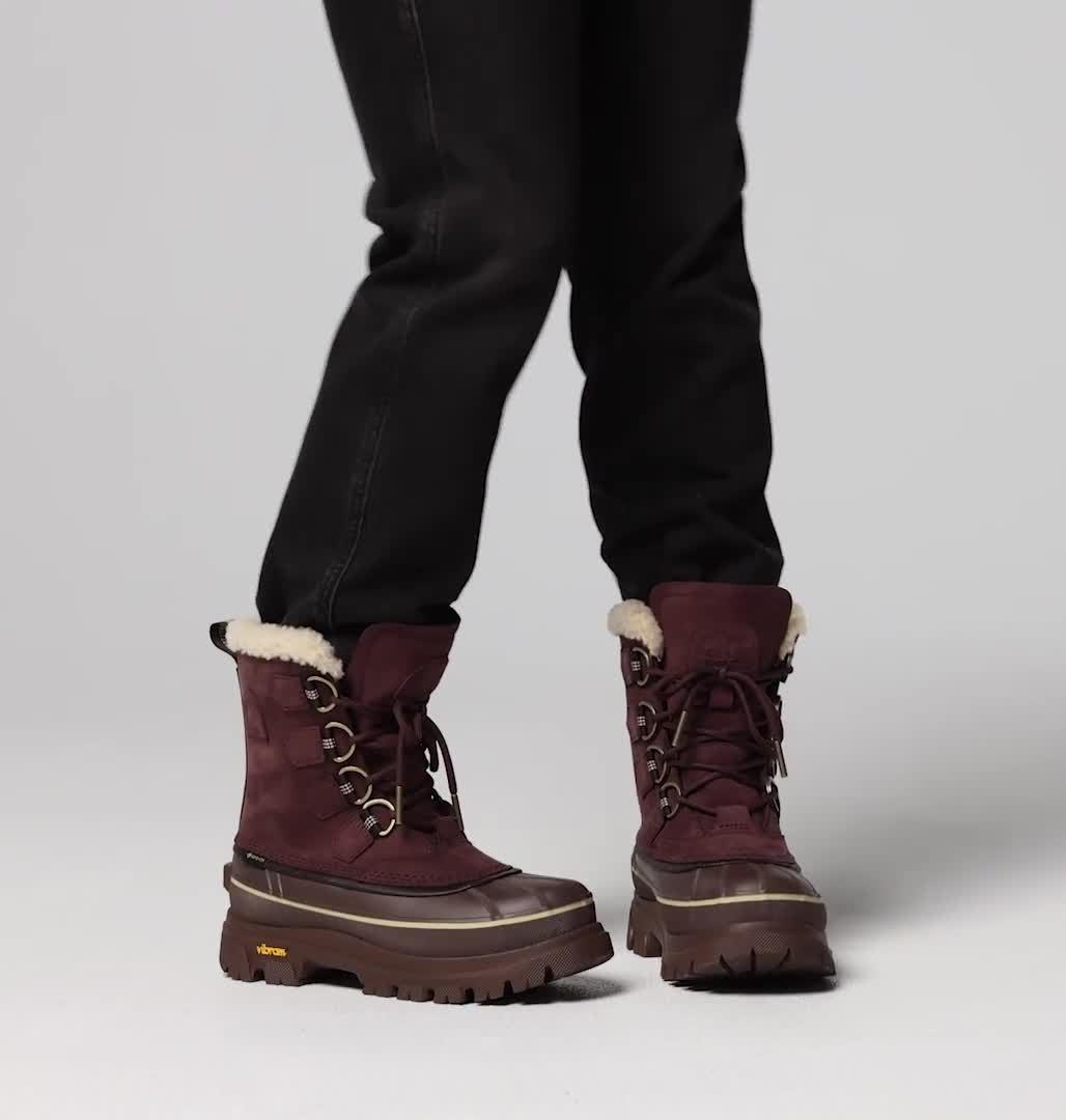 Caribou Horizon GTX Women's Winter Boot, Color: Red Lodge, Tobacco